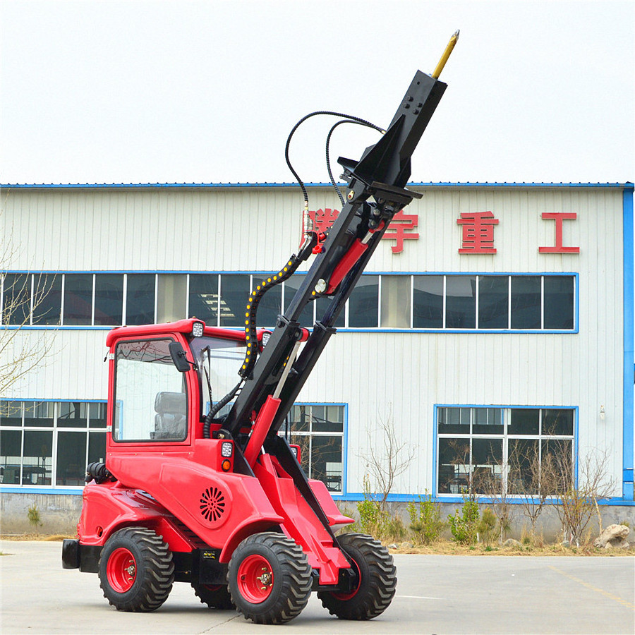 Avant Articulated Mini Front End Loader DY840 800kg Mini Garden Loader Farm Machinery Wheel Loader