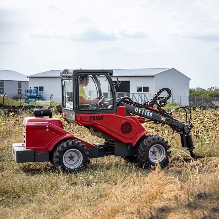 Articulated Avant Mini Loader DY1150 Mini Telescopic Wheel Loader For Sale