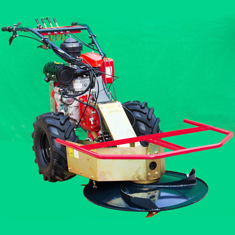 field mowers/cheap price disc rotary mower/High horsepower walking diesel powered disc lawn mower