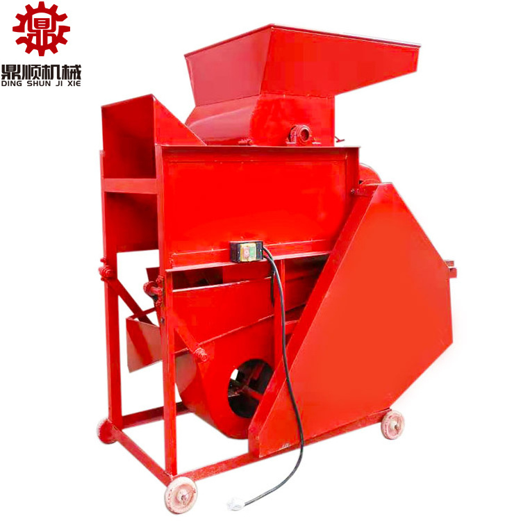 Multi-functional Automatic Peanut Hulling Thresher Portable Groundnut Shell Peeling Removing Machine