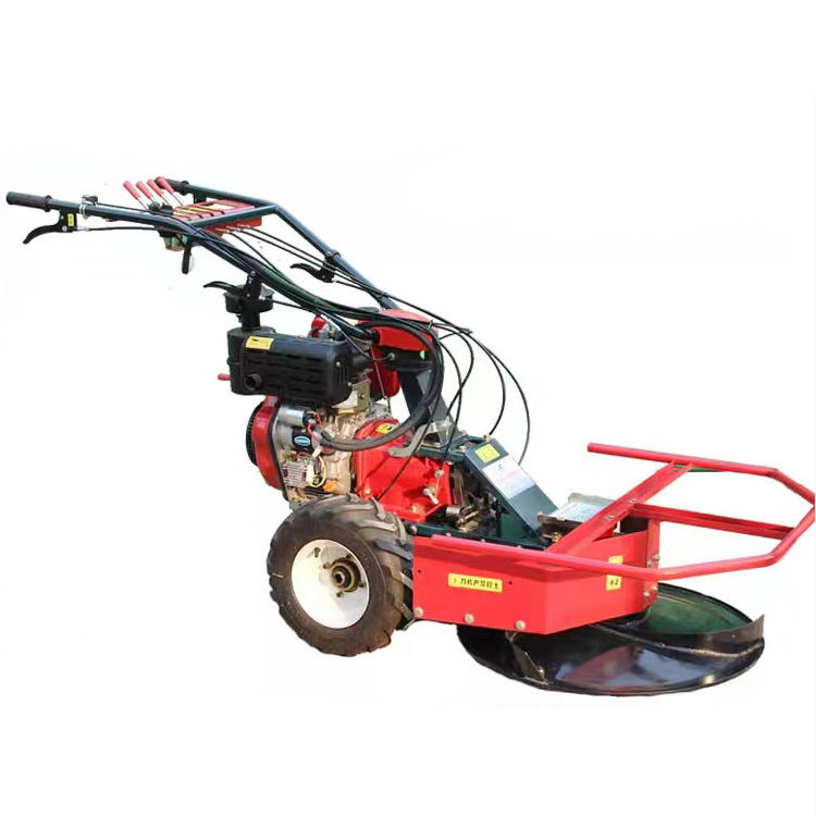 field mowers/cheap price disc rotary mower/High horsepower walking diesel powered disc lawn mower