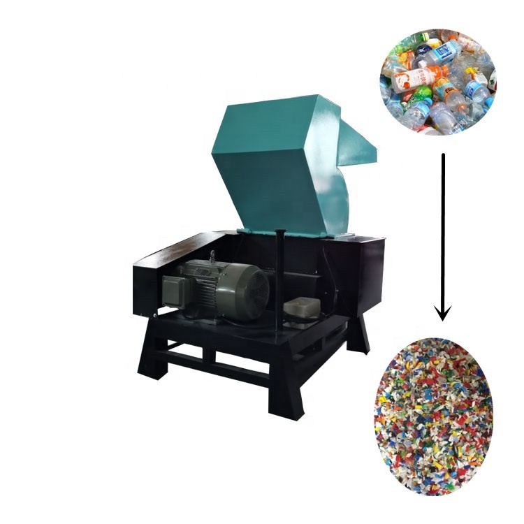 2022 hot sell Waste recycling plastic shredder blades Powerful plastic crusher machine