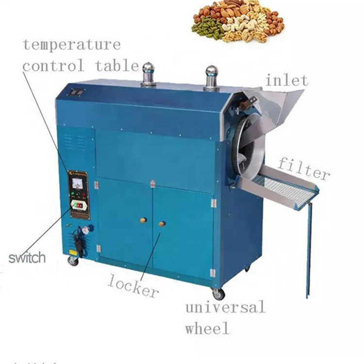 Good quality Direct factory supply corn roaster  Nut Machine Chestnut Peanut Nut Roasting Machinery