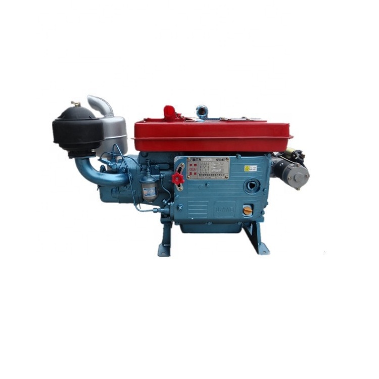 Agriculture Machinery Single Cylinder Diesel Engine Diesel Engine with Gearbox High Quality Four-stroke 4 Stroke Electric Start