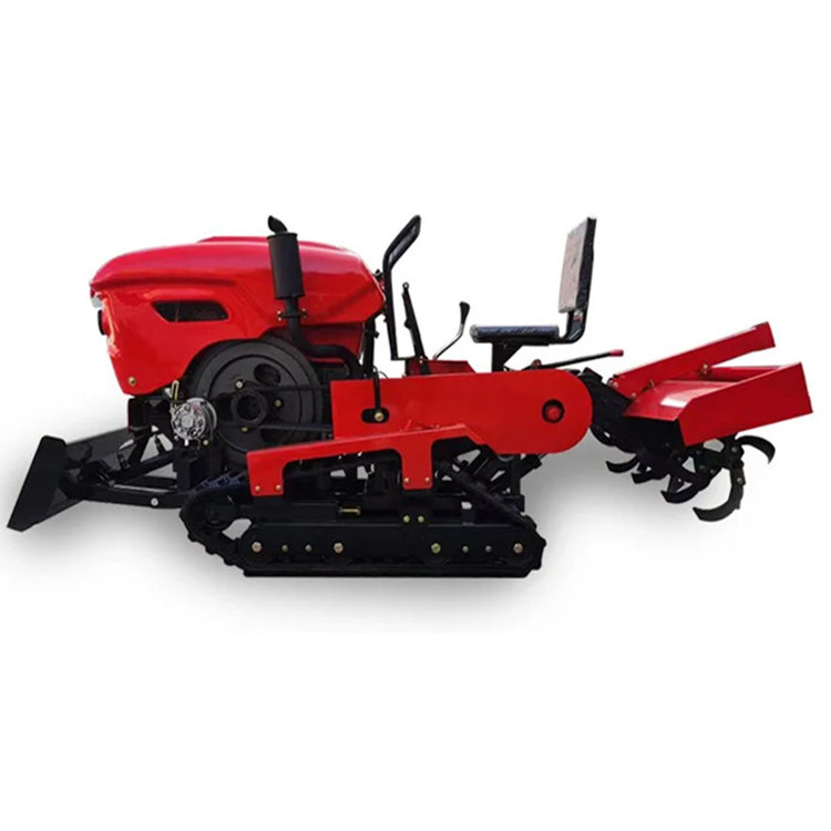 Amphibious Powerful 35 HP Small Tractor with Auxiliary Equipment Mini Crawler Tractor for Sale The Price Is Beautiful New 260