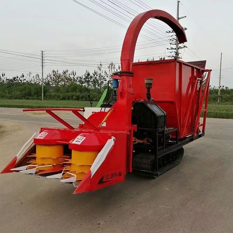 New Agricultural Mini Combine Harvester for Sale Green Forage Sweet Corn Silage for Farm Tractor Machines Core Engine Component