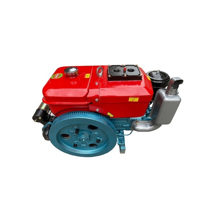 ZH196 Water Cooled Single Cylinder Diesel Engine 4 Cylinder Marine Diesel Engine Diesel Engine Single Cylinder Price 4 Stroke