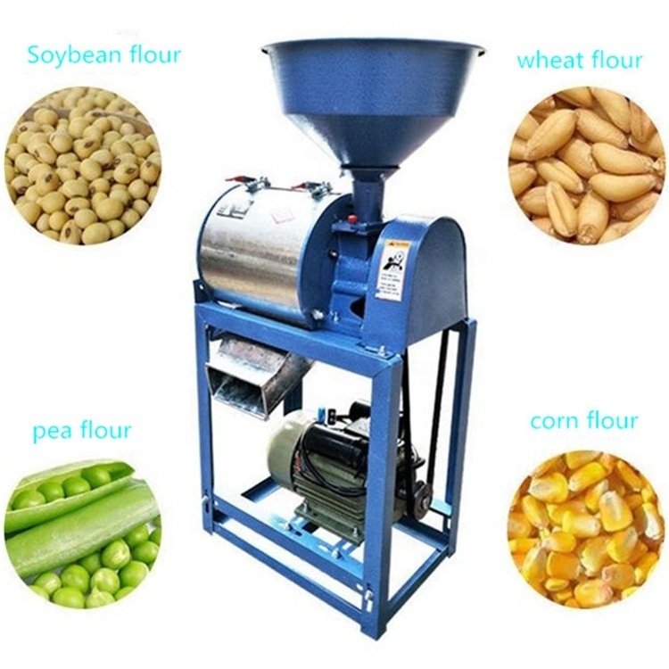 2022 Hot Selling Best Price High Quality grinding machine 200kg/h mini flour mill Grain Processing Machinery Grinder