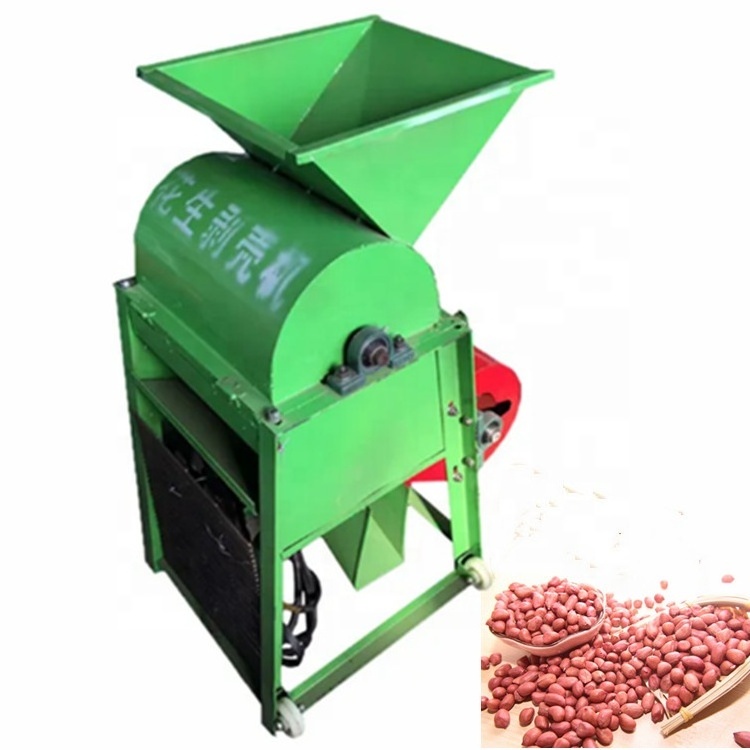 Automatic Large Capacity Diesel Engine Peanut Husker Groundnut Sheller Machinery with Gearbox for Home Use and Farms