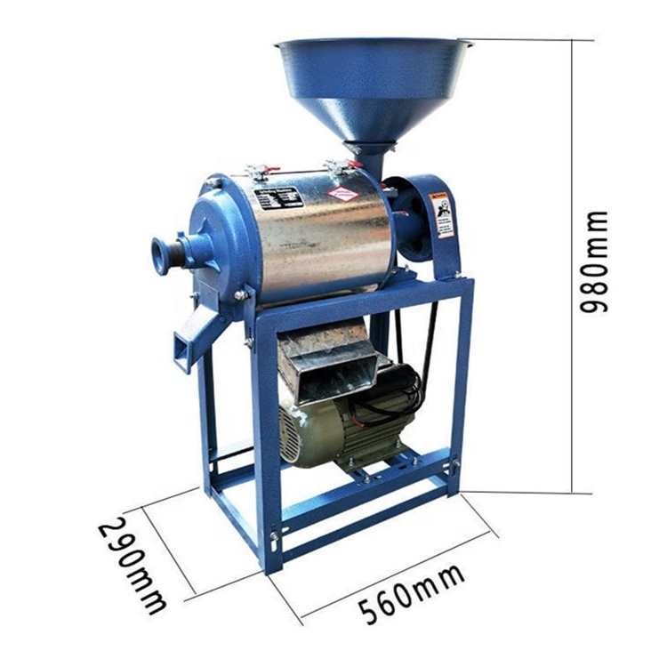 2022 Hot Selling Best Price High Quality grinding machine 200kg/h mini flour mill Grain Processing Machinery Grinder