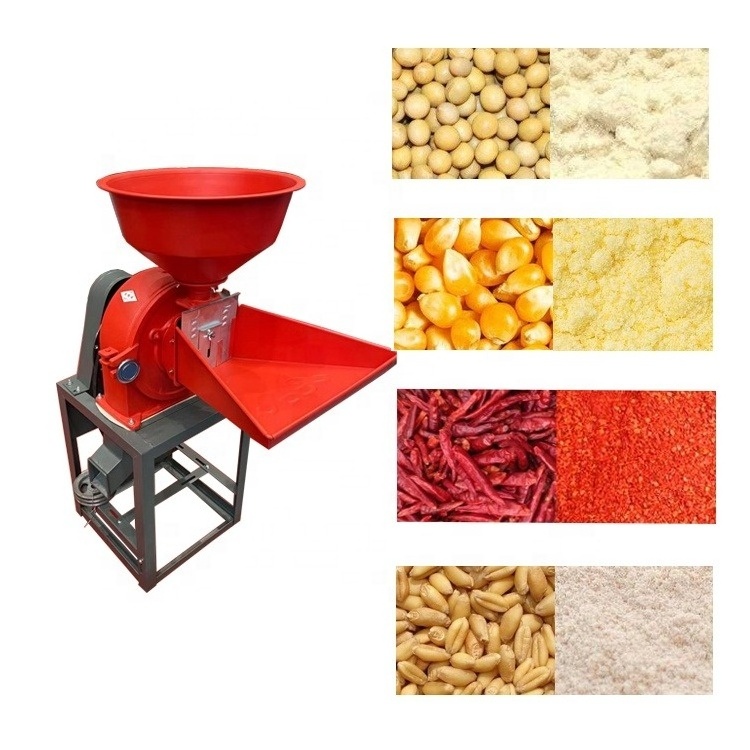 9FZ-21Model  Rice/Corn/Grain/Herbs/ Mill Corn Grinder Wheat Flour Milling Machine