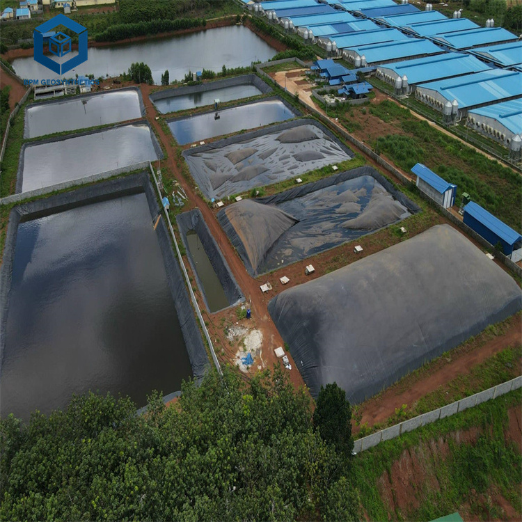 hdpe smooth geomembrane gri gm13 HDPE Pond Liner For Water Conservancy In Ecuador