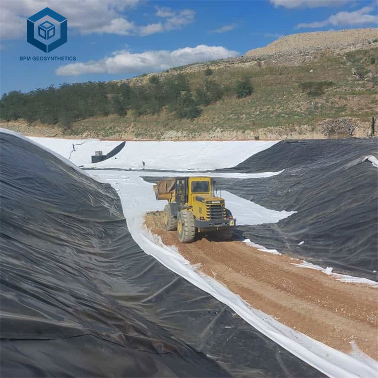 Effluent Pond Geomembrane HDPE Impermeable Liner for Landfill Project in Mexico