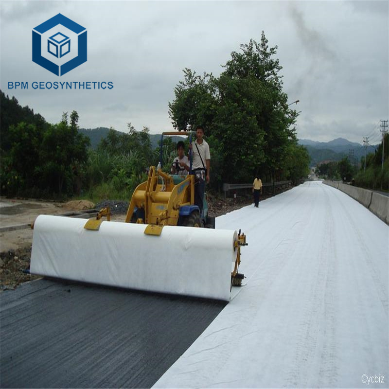 Soil Stabilization Geotextile Fabric Polyester Filament Continuous Geotextile 200g Geotextile Fabric for Road Construction