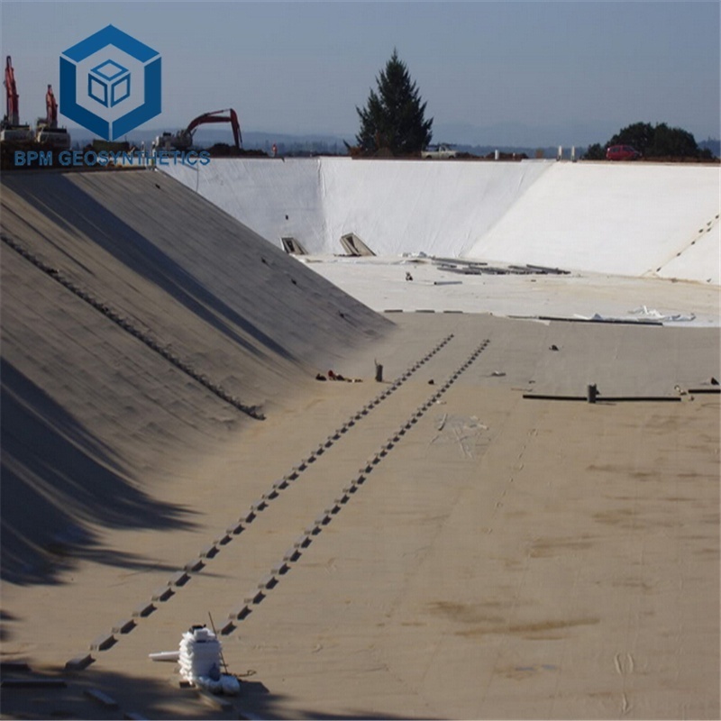 PP PET Non Woven Geotextile Fabric Geotextile Retaining Wall For Road Construction