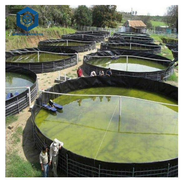 0.2 - 3mm HDPE Geomembrane Circular Tanks HDPE Geomembrane HDPE Pond Liner PVC Water Tank for Aquaculture Pond Liner