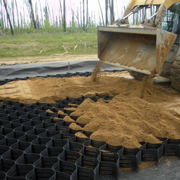 Soil Stabilization Cellular HDPE Geocell Supplier Cellular Confinement System