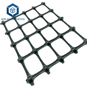 Factory Price 15KN-200KN Plastic Road Geo Grid PP Biaxial Geogrid Uniaxial Geogrid