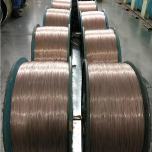 copper clad steel wire Copper Plated Steel Wire 0.96 Mm  bead wire for tires