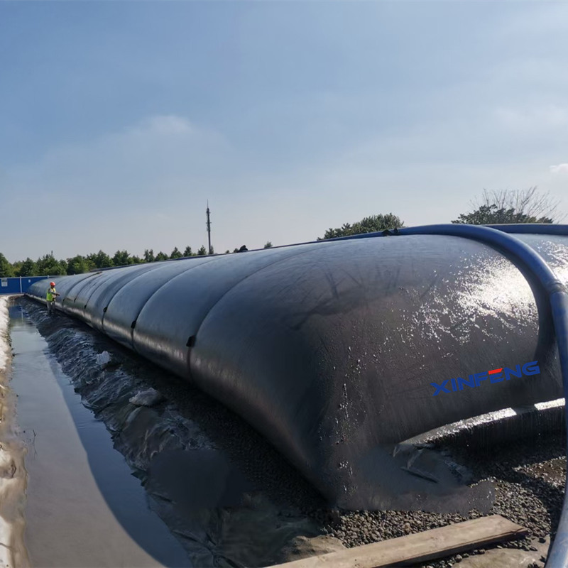 Xinfeng Manufacturing from Malaysia Concrete Bag manufactured from two layers of engineered fabric for Riverbank erosion control