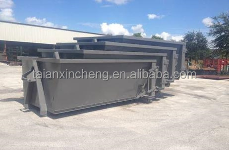 Industrial Recycling Waste Bin Roll On Roll Off Skip Bins Outdoor Truck Scrap Containers Hook Lift Bin For Transport