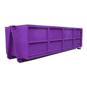 Industrial Recycling Waste Bin Roll On Roll Off Skip Bins Outdoor Truck Scrap Containers Hook Lift Bin For Transport