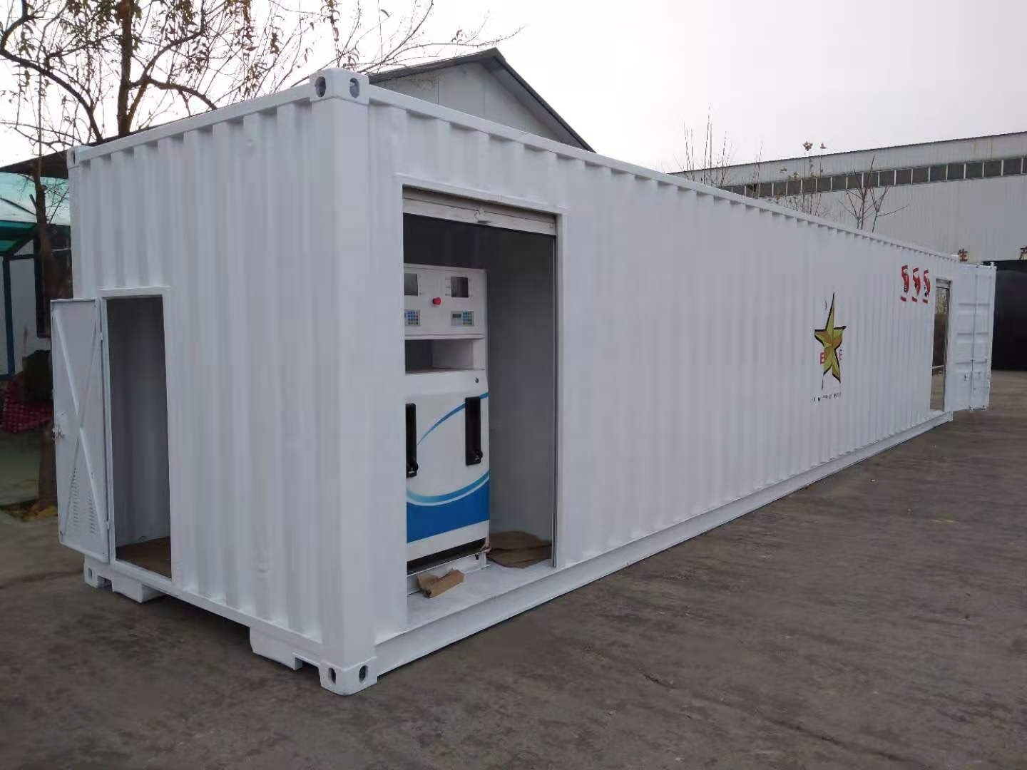 ISO standard 20 Feet and 40 feet mobile gas station Portable fuel station for sale