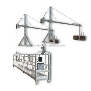 zlp800 aluminum suspended scaffolding cradle / window cleaning suspended work platform/rope suspended platform from china