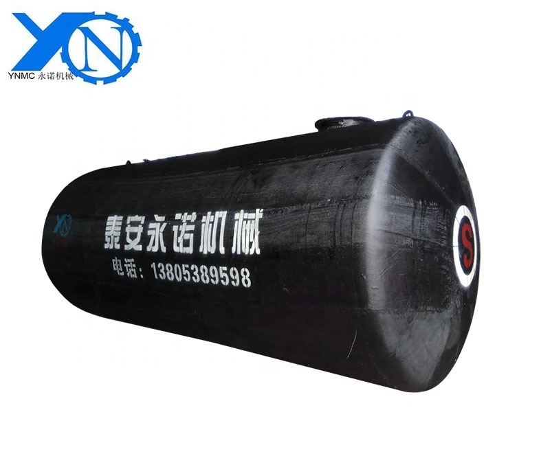 Double wall glass fiber reinforced plastics underground water/diesel fuel storage tank