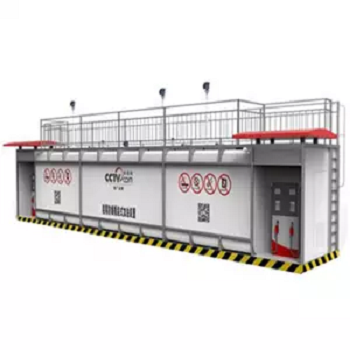 petrol fuel station contain storage tank portable filling station