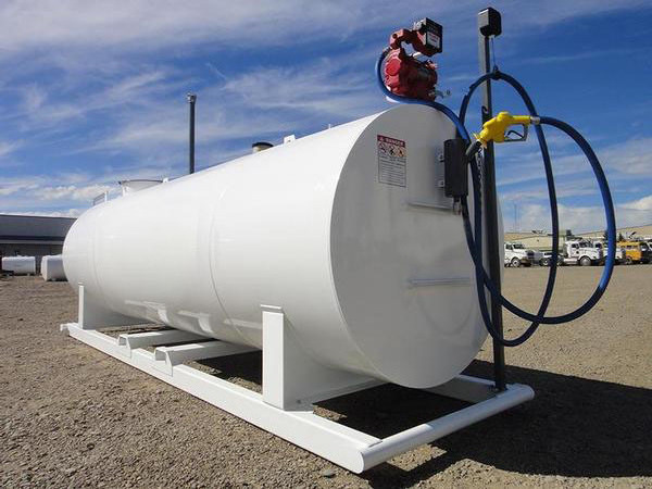 double wall above ground/underground fuel diesel storage tanks for sale