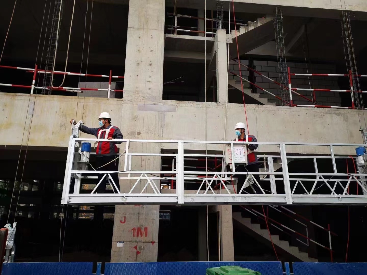 Electric Hoist Steel, Suspended Working Platform for Glass Cleaning and Curtain Wall Installation with CE Approved