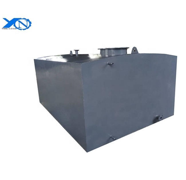 carbon steel self bunded diesel palm oil storage tank for storing diesel fuel and heated oil