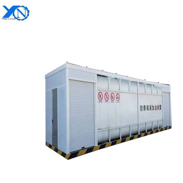 ISO standard 20 Feet and 40 feet mobile gas station Portable fuel station for sale