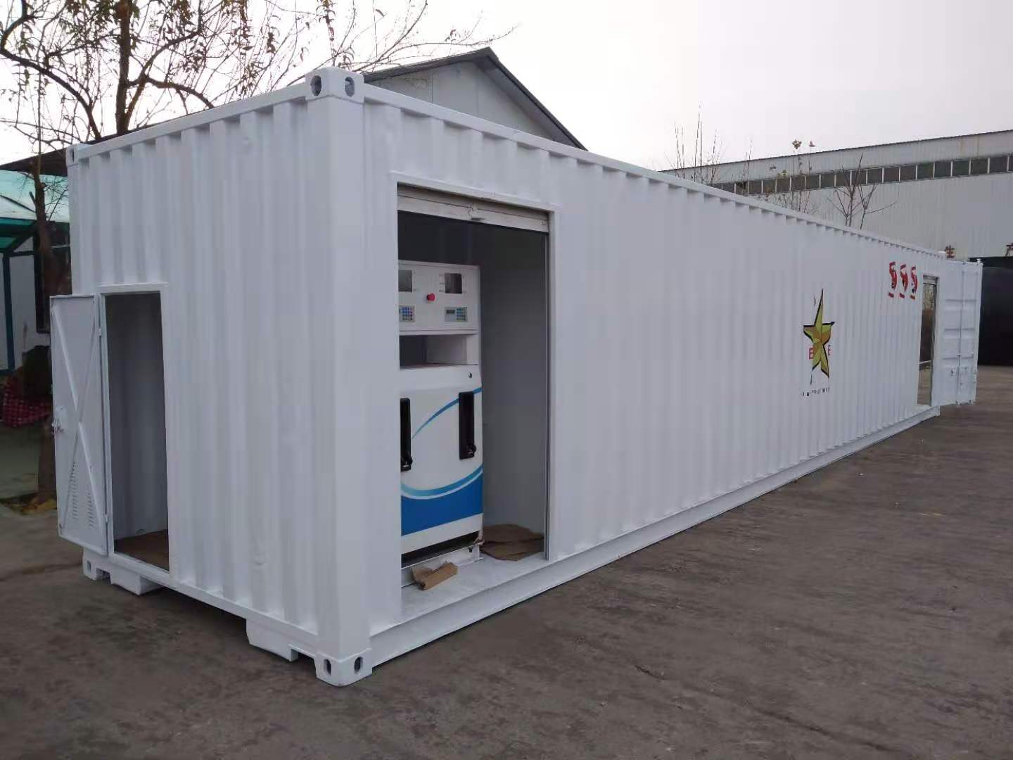 skid-mounted mobile station fill petrol mobile stainless steel tank 30 tons lpg storage tank mobile fuel station price