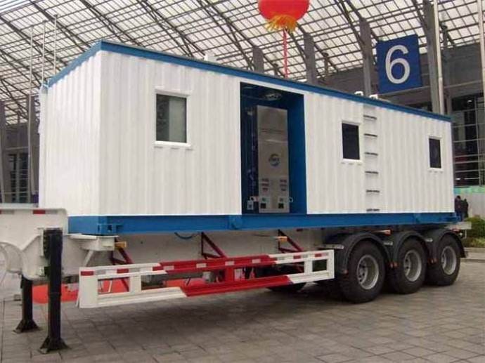 20 and 40 ft portable container mobile fuel stations Skid fuel Tank