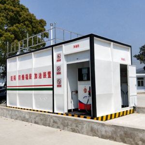 skid-mounted mobile station fill petrol mobile stainless steel tank 30 tons lpg storage tank mobile fuel station price