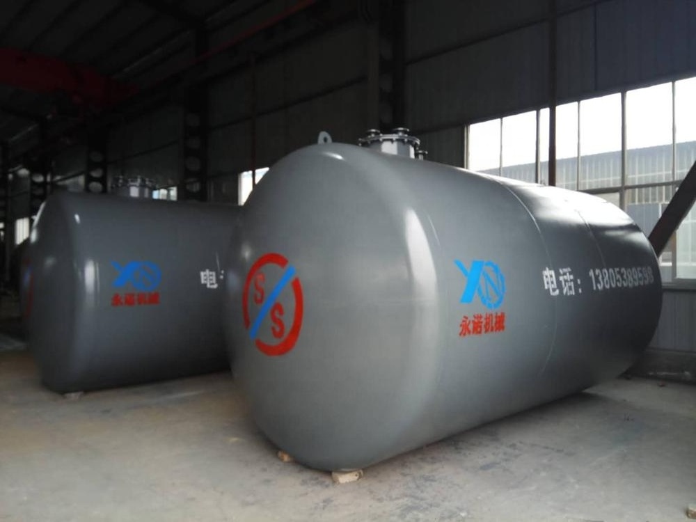 1000 gallons to 10000 gallons horizontal diesel fuel tank petrol tank for gas station