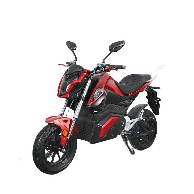 Motorcycle 75KMH High Speed Motor Bike Off Road 5000W Power Motos Electric Motorcycle Scooter HB-Z6 Central