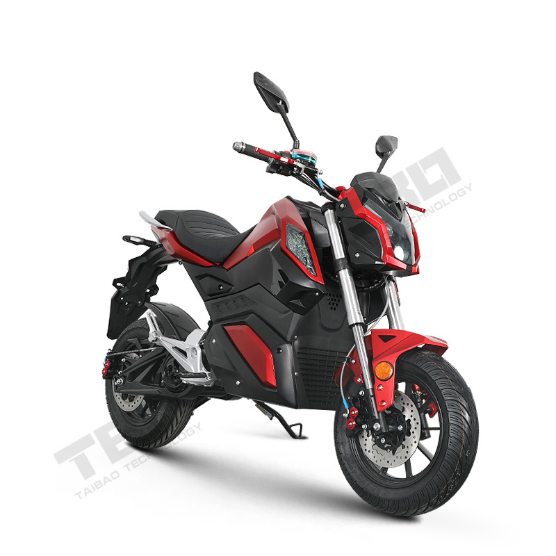 Motorcycle 75KMH High Speed Motor Bike Off Road 5000W Power Motos Electric Motorcycle Scooter HB-Z6 Central