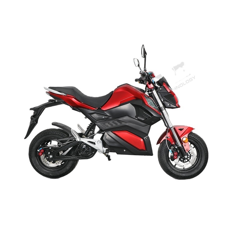 High Speed Motor Bike Off Road 5000W Power Motos 72V Battery Electric Motorcycle Scooter HB-Z6 Central