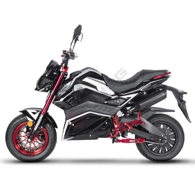 Wholesale 72v Long Range 2000w  Electric Motorcycle Moto for Adult