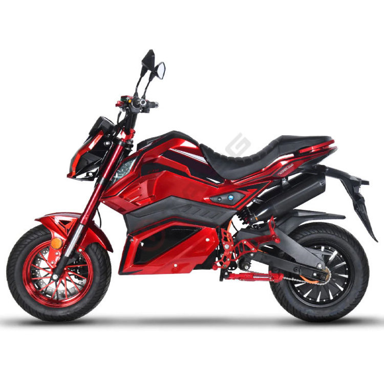 Wholesale 72v Long Range 2000w  Electric Motorcycle Moto for Adult