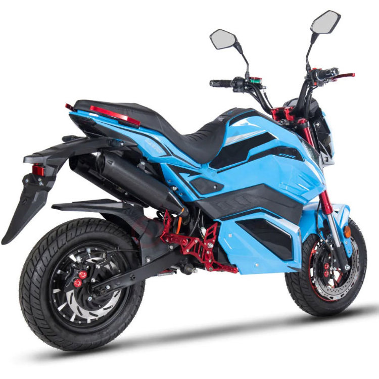 Professional  Factory Outlet 2000w 72v Electric Motorcycle  with Disc Brake for Adult