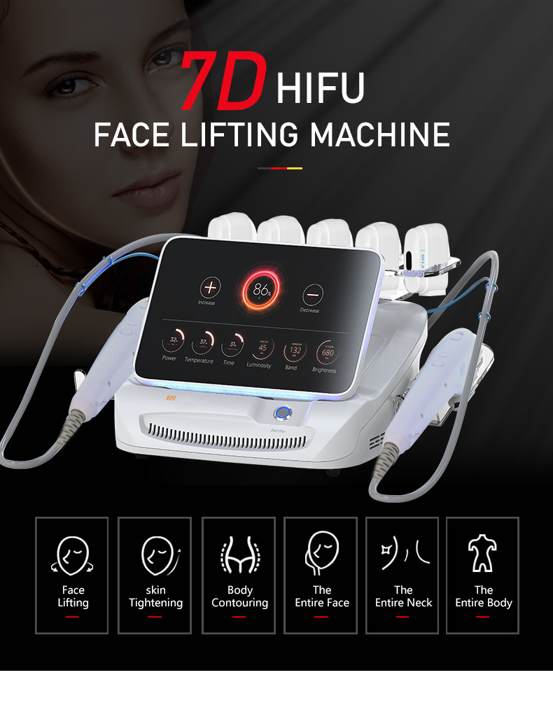 Beauty Salon Equipment Rf Skin Tightening Machine Face Lifting and 2 Handles Anti-aging Salon Use