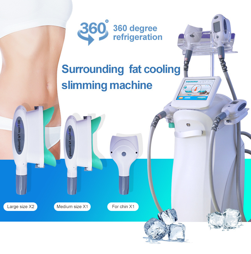 Professional Cool Body Sculpt Machine Fat Freezing Criolipolisis 360 Slimming Equipment for Cellulite Removal