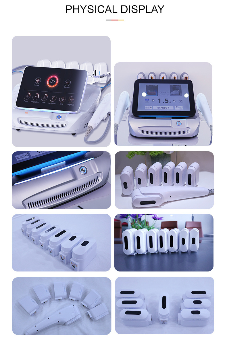 Beauty Salon Equipment Rf Skin Tightening Machine Face Lifting and 2 Handles Anti-aging Salon Use