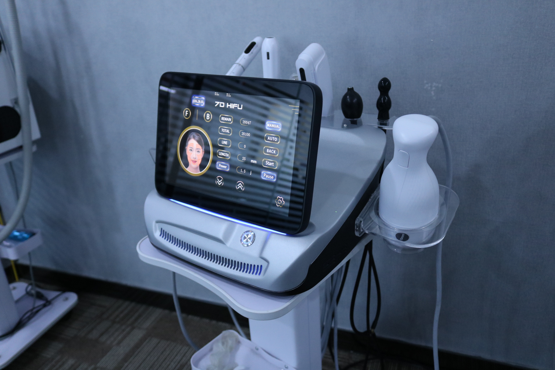 Ultherapy machine high-intensity focused ultrasound face lifting skin tightening machine body and face slimming machine