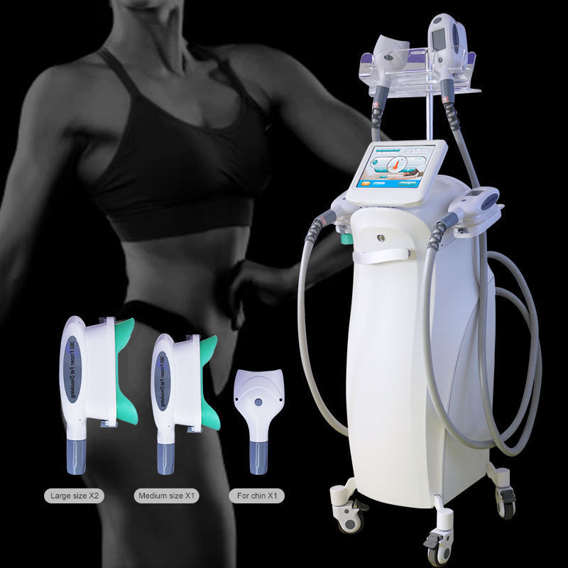 taibo vertical 4 handles cryotherapy fat remove body shape freeze machine  360 cryo slimming machine