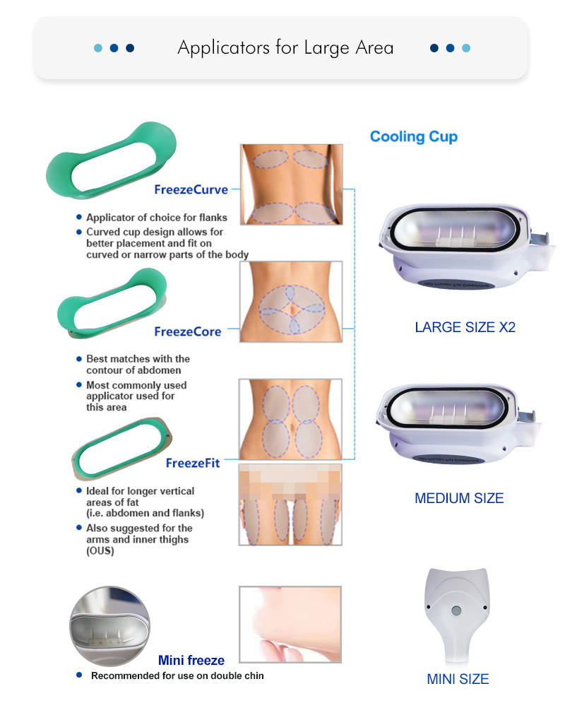 newest 360 degree cryolipolisis cooltech body sculpting double chin fat reduction weight loss machine